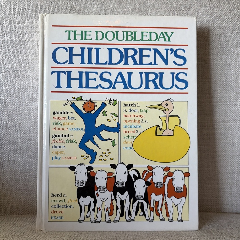 Doubleday's Children Thesaurus - Hardcover By Bellamy, John - 1987